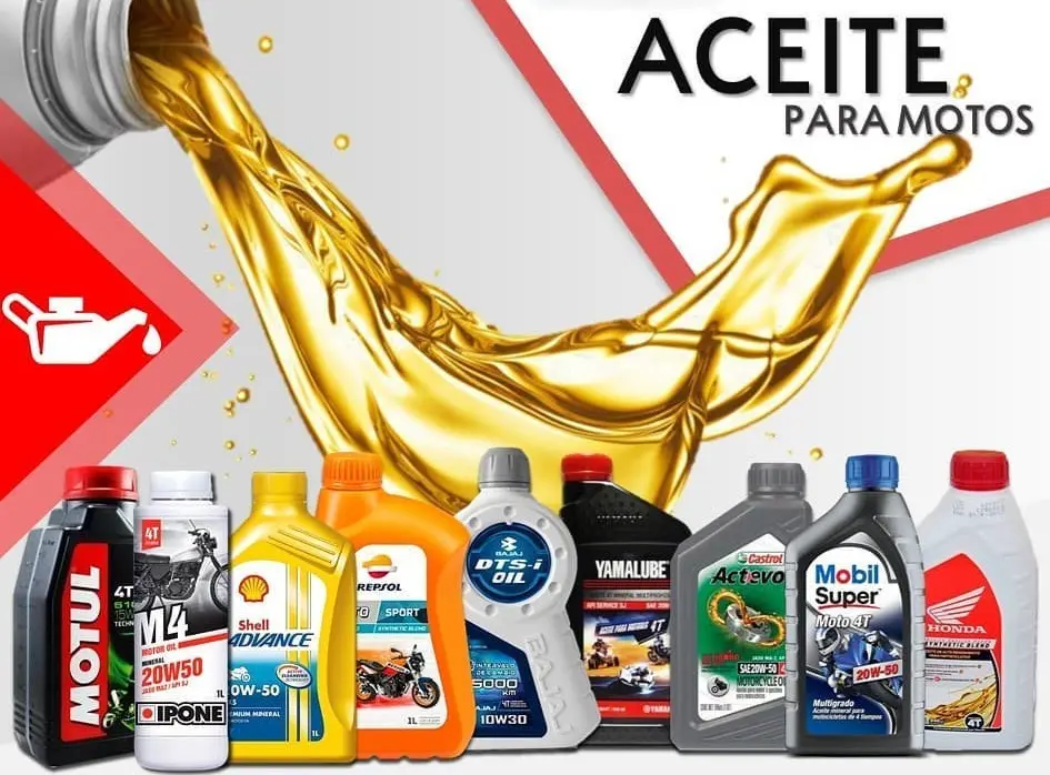 Aceites para moto repuestos motos