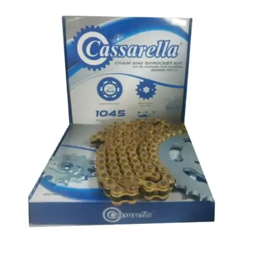 KIT CAJA CADENA - DUKE 200 6 HUECOS"